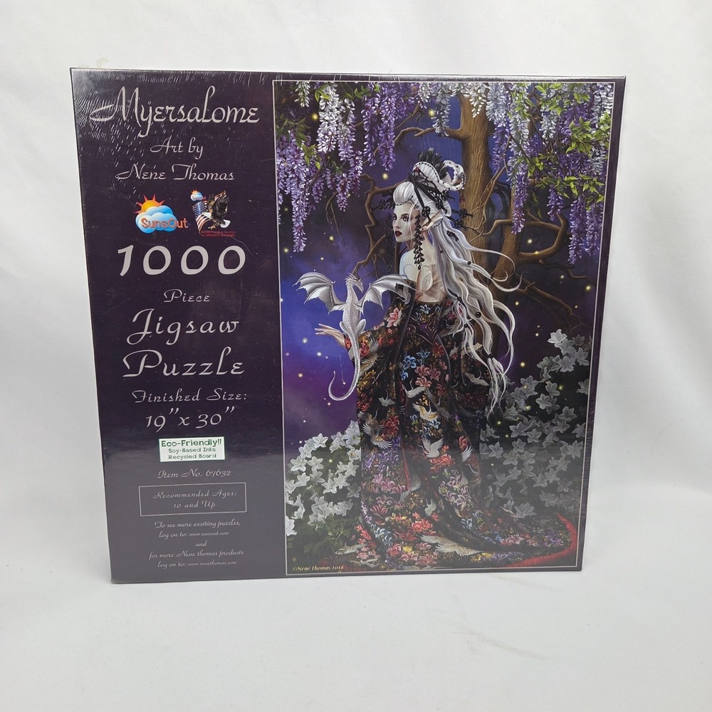 New Sealed Sunsout Puzzle Nene‎ Thomas "Myersalome" Item 67632- 19"x30"